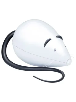 Katzenspielzeug in Weiß/ Schwarz - (L)21 cm