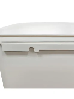 Küchenmülleimer in Weiß - 9 Liter