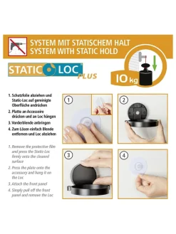 Küchenregal in Schwarz - (B)30 x (H)15 x (T)12 cm