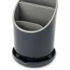 Küchenutensilien-Organizer "Dock" in Dunkelgrau/ Grau - (H)19 cm