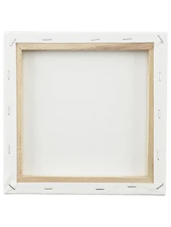 Keilrahmen in Weiß - (L)21 x (B)21 cm