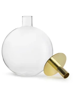 Kerzenhalter ''Top'' in Gold - (H)19 x Ø 22 cm