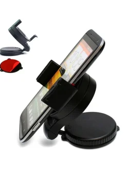 Kfz-Smartphone-Halterung in Schwarz