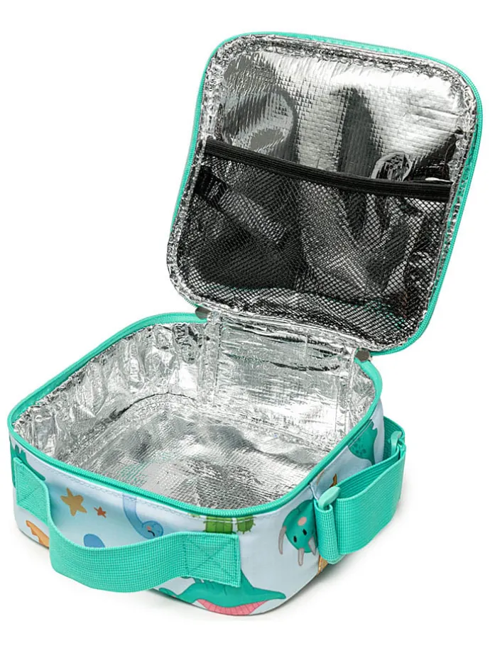 Kühltasche - (B)22 x (H)22 x (T)5 cm in Hellblau in Hellblau