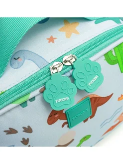 Kühltasche - (B)22 x (H)22 x (T)5 cm in Hellblau in Hellblau