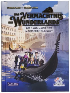 Kinderroman "Das Vermächtnis des Wunderlands. Die Jagd nach dem magischen..."