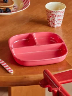 Kinderteller in Rosa - (L)18,5 x (B)18,7 cm