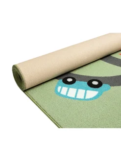 Kinderteppich Happy Life D in Grün