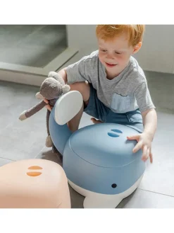 Kindertöpfchen in Blau - (B)34 x (H)32 x (T)28 cm