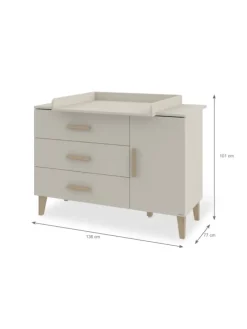 Kinderzimmer-Set Tami extrabreit groß, 3-tlg.