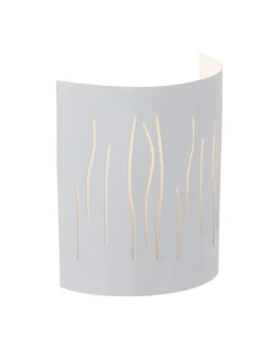 Kinley Wandhalbschale in weiß