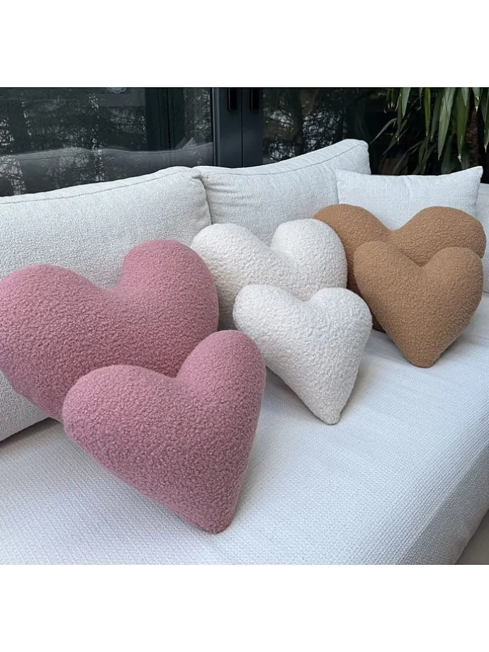 Kissen in Beige - (B)42 x (H)45 x (T)12 cm