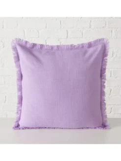 Kissen "Lenea" in Lila - (L)45 x (B)45 cm