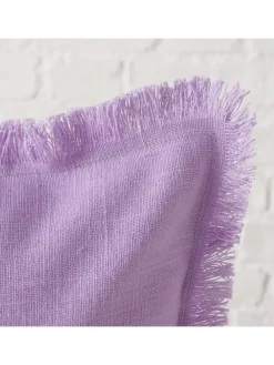 Kissen "Lenea" in Lila - (L)45 x (B)45 cm