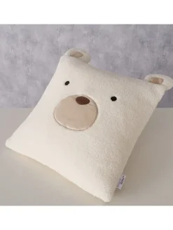 Kissen ''Louie'' in Creme/ Beige - (L)40 x (B)40 cm