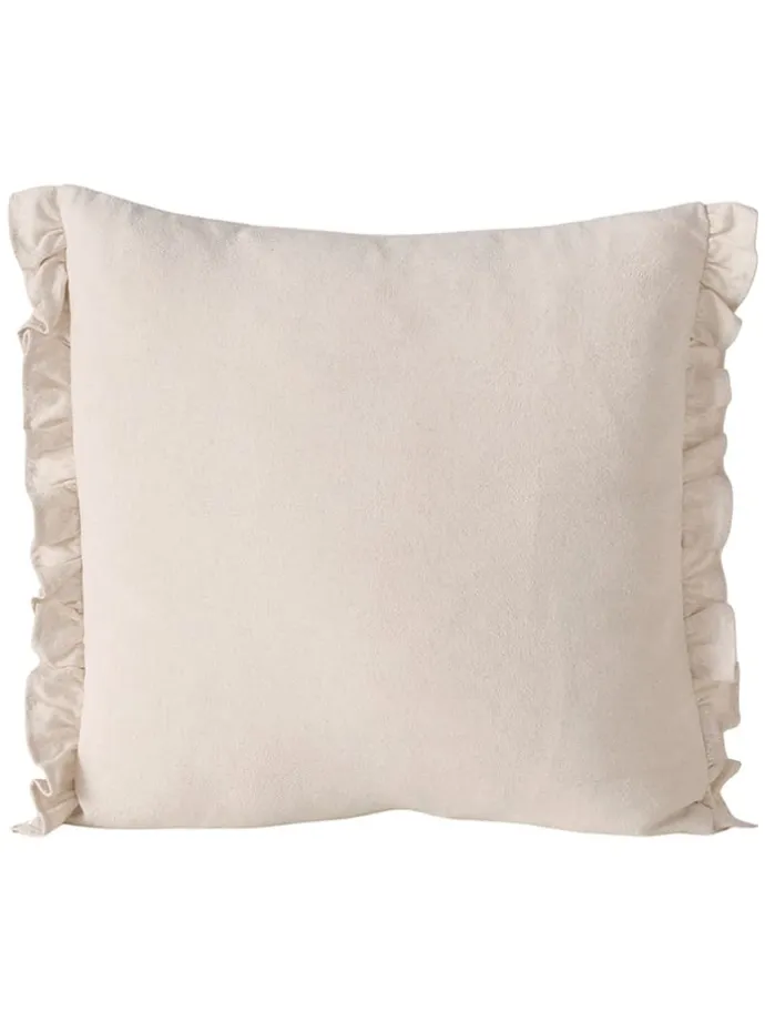 Kissen ''Padi'' in Beige - (L)43 x (B)43 cm