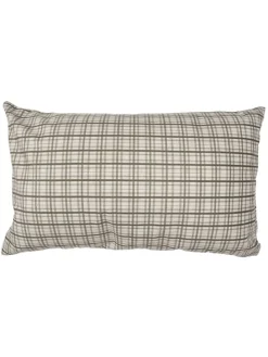 Kissenhülle in Beige/ Grün - (L)50 x (B)30 cm