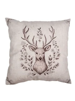 Kissenhülle in Braun - (L)45 x (B)45 cm