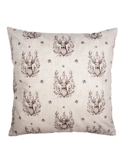 Kissenhülle in Braun - (L)45 x (B)45 cm