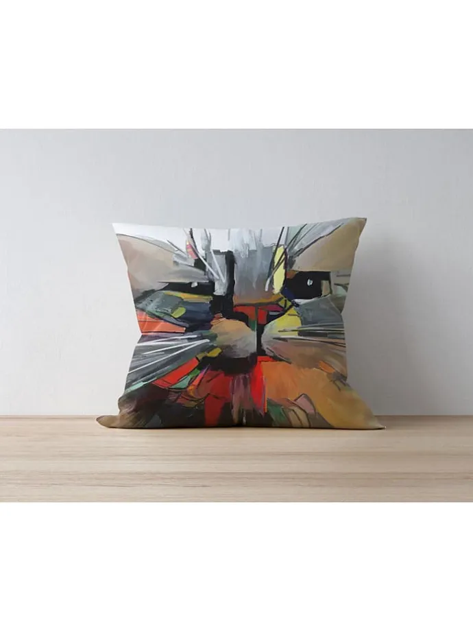 Kissenhülle in Bunt