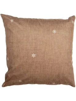 Kissenhülle in Hellbraun - (L)45 x (B)45 cm