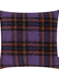 Kissenhülle "Kerry" in Lila - (L)50 x (B)50 cm