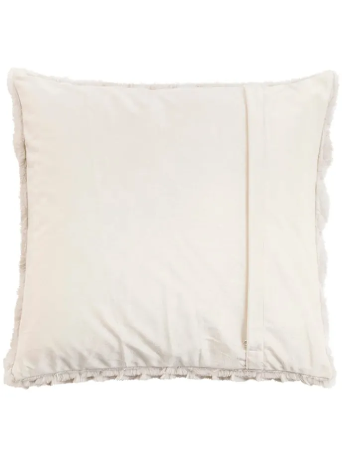 Kissenhülle "Plush" in Beige - (L)45 x (B)45 cm