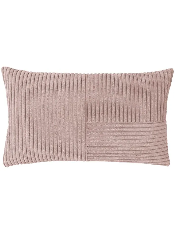 Kissenhülle "Shara" in Rosa - (L)30 x (B)50 cm