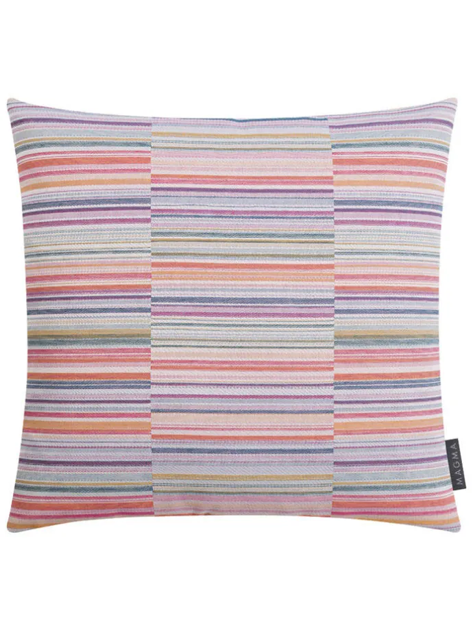 Kissenhülle "Snap" in Rosa/ Bunt - (L)45 x (B)45 cm