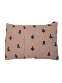 Kissenhülle "Tannen" in Hellbraun/ Schwarz