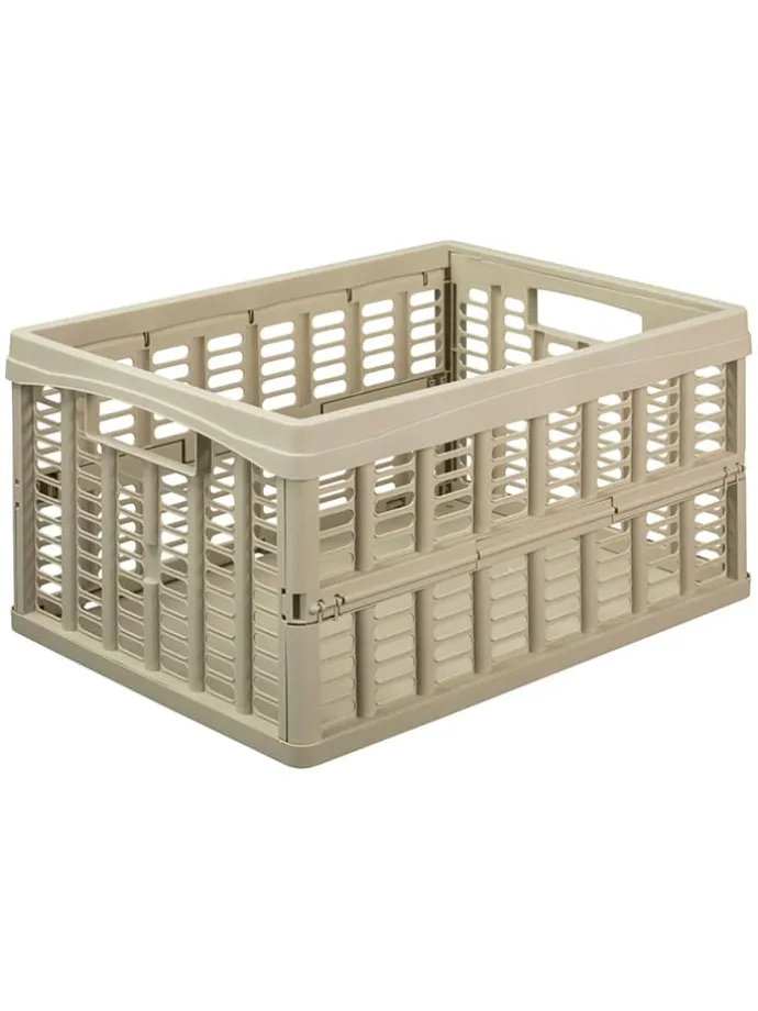 Kiste in Beige - (B)48 x (H)23,7 x (T)35 cm