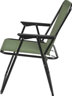 Klappstuhl ''Pliante'' in Khaki - (B)51 x (H)75 x (T)60 cm