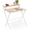 Klapptisch in Beige/ Weiß - (B)60 x (H)84 x (T)97 cm