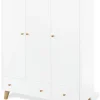 Kleiderschrank "Pan" in Weiß - (B)145 x (H)185 x (T)56 cm