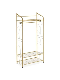 Kleiderständer in Gold - (B)78 x (H)161 x (T)36 cm