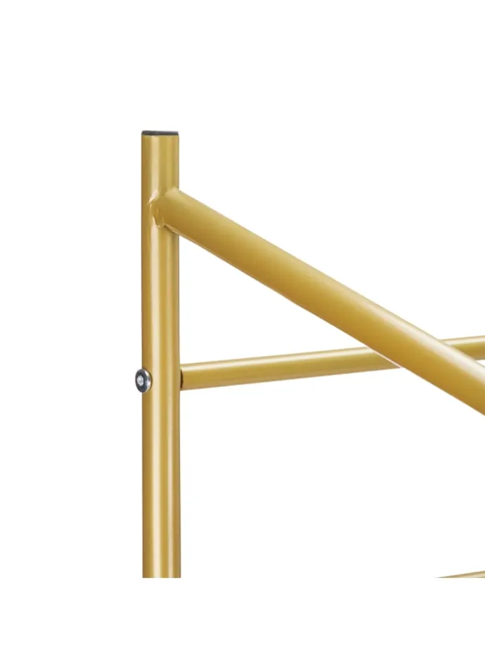 Kleiderständer in Gold - (B)78 x (H)161 x (T)36 cm