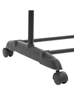 Kleiderständer in Schwarz - (B)160 x (H)80 x (T)42 cm