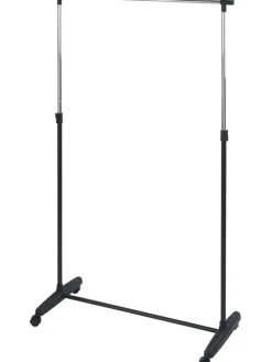 Kleiderständer in Schwarz - (B)90 x (H)170 x (T)38 cm