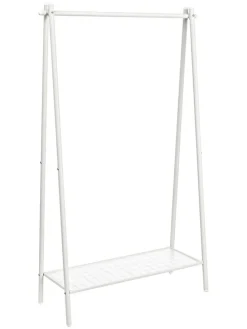 Kleiderständer in Weiß - (B)33,5 x (H)153 x (T)92,5 cm