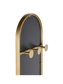 Kleiderständer MOODY in Gold/Weiß - (W) 34 x (H) 170 x (L) 34 cm