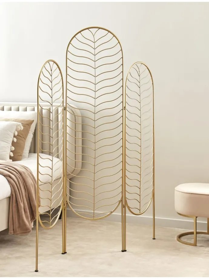 Kleiderständer PESCIA in Gold - (W) 120 x (H) 160 x (L) 1 cm