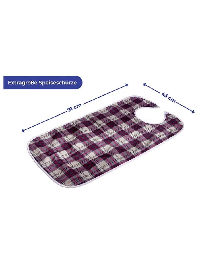 Kleidungsschutz in Rot - (B)43 x (H)91 cm