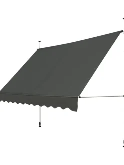 Klemmmarkise 350 cm in Grau