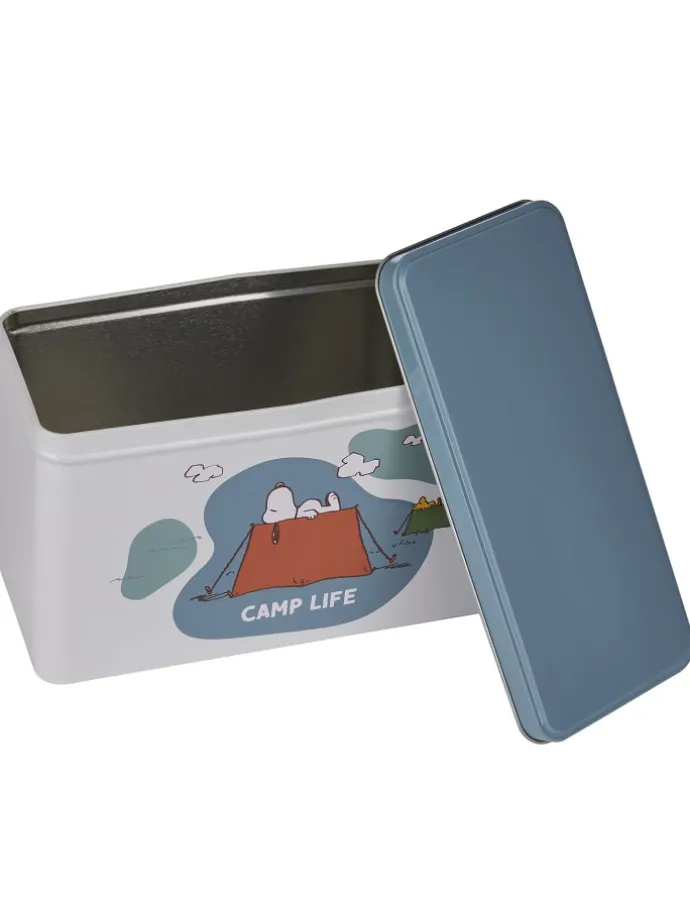 Knäckebrotdose PEANUTS in Blau