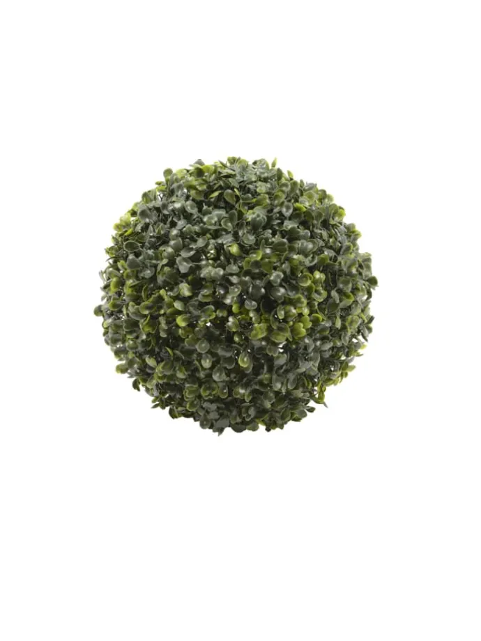 Künstliche Buchsbaumkugel Kunstpflanze Buxus D: 36cm in grün
