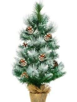 Künstlicher Mini Weihnachtsbaum in Grün