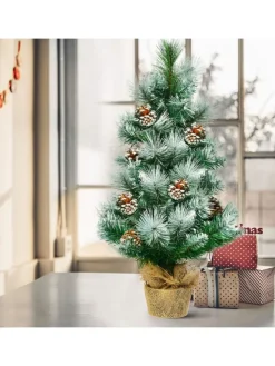 Künstlicher Mini Weihnachtsbaum in Grün