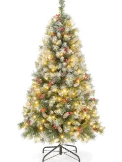 Künstlicher Weihnachtsbaum LED in Grün