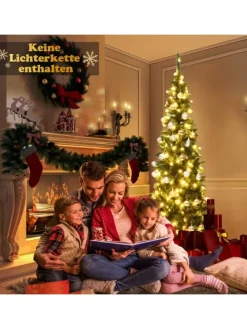 Künstlicher Weihnachtsbaum LED in Grün