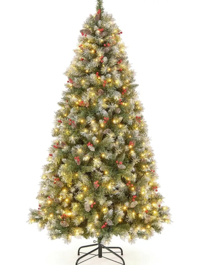 Künstlicher Weihnachtsbaum LED in Grün